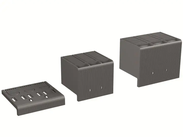 Cubierta ABB 1SDA066671R1 HTC XT4 2PCS Tmax XT para uso con TMAX XT