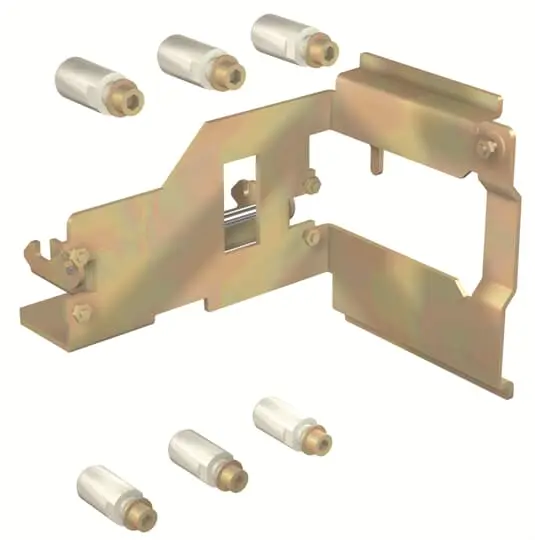 Kit de conversión ABB 1SDA060390R1 WMP T6 3P Tmax XT para uso con Interruptor diferencial