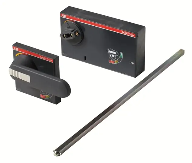 Mango, Bloqueable ABB 1SDA062122R1 RHE T7 F-W Tmax XT para uso con Interruptor diferencial