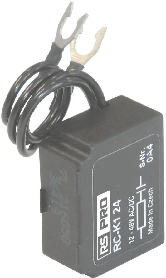 Circuito supresor de RC para uso con Contactores