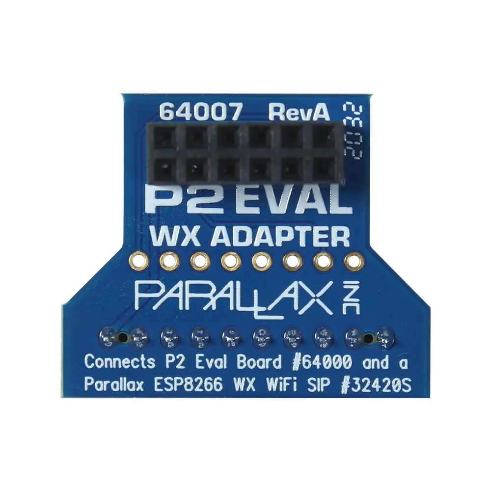 Parallax Inc 64007, para Microcontrolador PROPELLER P2