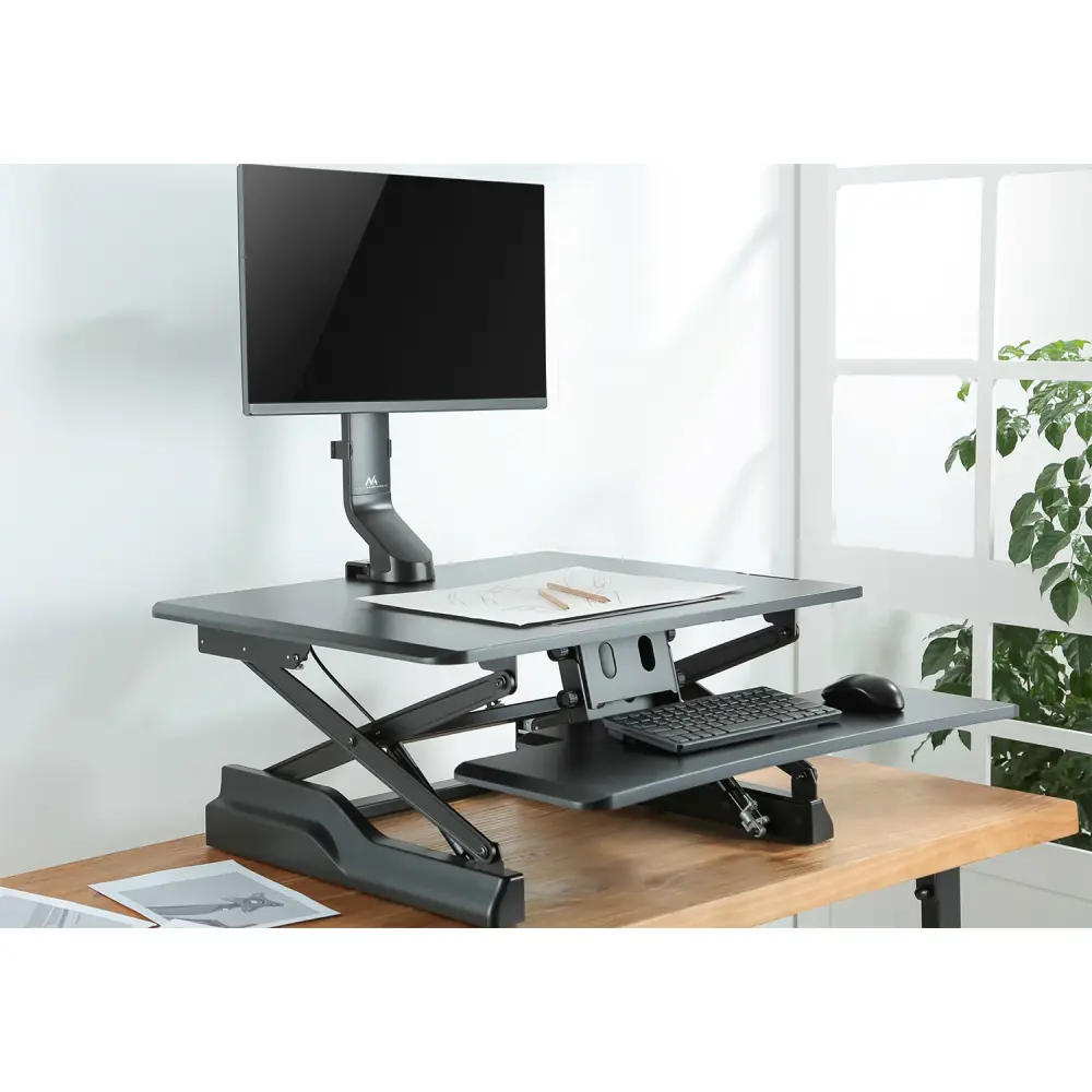 Soporte de pantalla MacLean MC - 853 soporte compatible de escritorio 17 "- 32" 8kg LED LCD ajustable