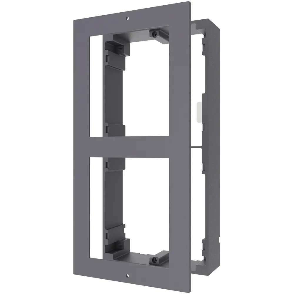 Base Modular Hikvision DS-KD-ACW2 para Videoportero - Capacidad para 2 Espacios (Montaje Superficial)