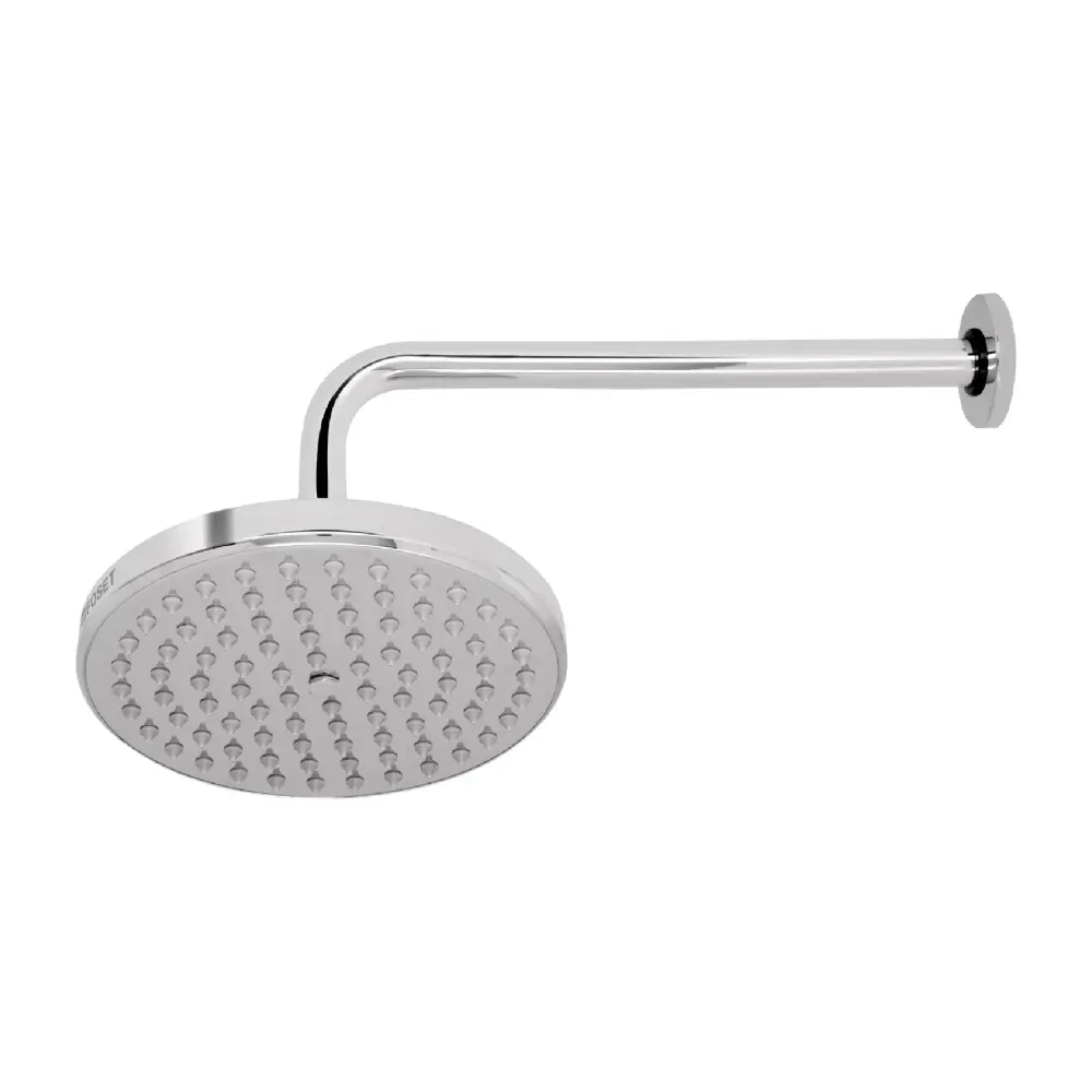 Regadera redonda, 8", con brazo, Element