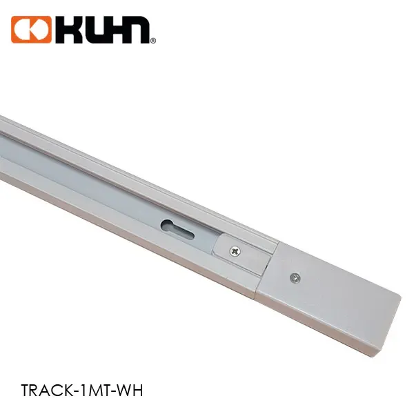 RIEL ELECTRIFICADO PARA FOCO GU-10 PEQUEÑO TRACK-1MT-WH