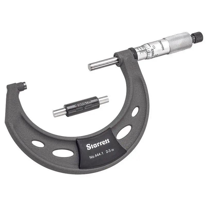 Micrómetro Mecánico 2-3" Starrett T444.1XRL-3 | Envío Rápido