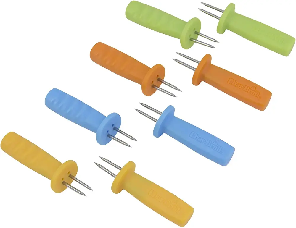 Premium Resistente Pinchos para Elotes (Set 4 unds)