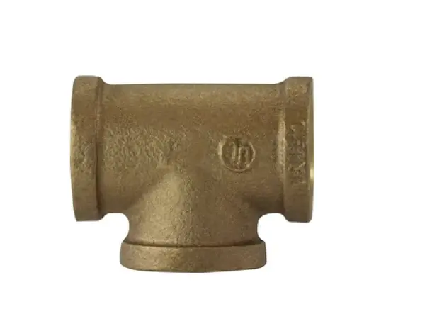 3/4" FPT Bronze Tee Fittings 44254