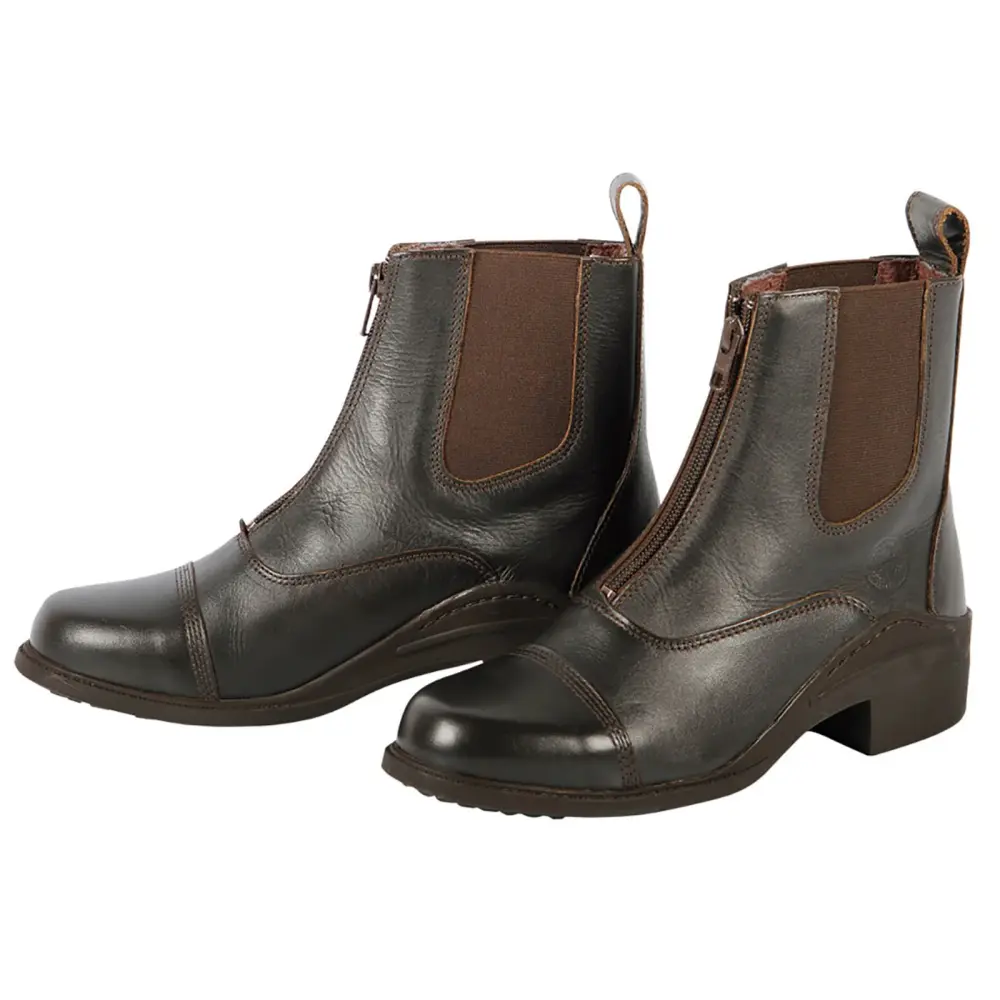 Jodhpur Boots leather Zipper Marrón 2.5