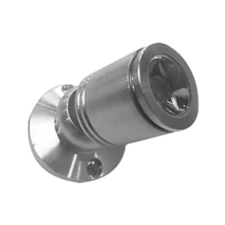 Foco mini metálico sobrepuesto aluminio dirigible Ø 2x4 cm LED 3W - TOFO0007
