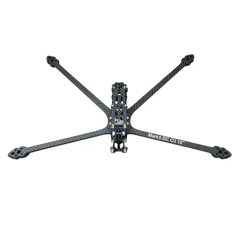 RJXHOBBY Mark5 DC O3 Kit de marco mate de sarga de fibra de carbono de 10 pulgadas y 466 mm para Dron de carreras RC con v...