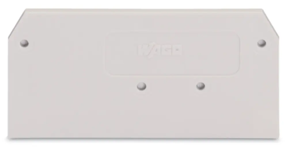 Placa final e intermedia WAGO serie 279, para utilizar con Bornas de carril | 279-330