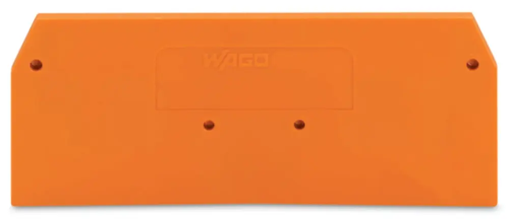 Placa final e intermedia WAGO serie 279, para utilizar con Bornas de carril | 279-339