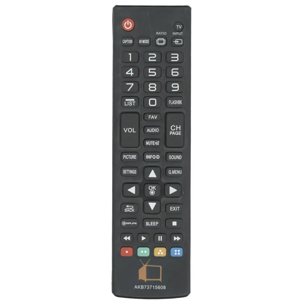 Barra de Sonido Slim Control remoto genérico AKB73715608 para televisor LG