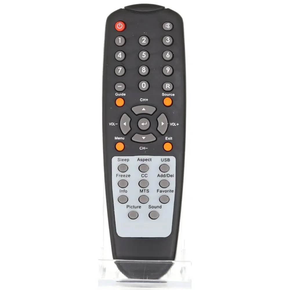 Control remoto para TV Sceptre X23/X37rem Compatible con la Mayorí de TV