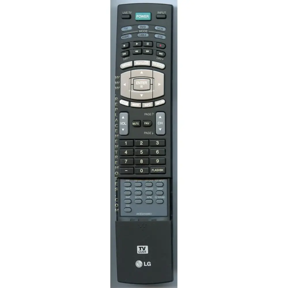 Control remoto para televisor LG AKB32559901 con Eliminación de Ruido