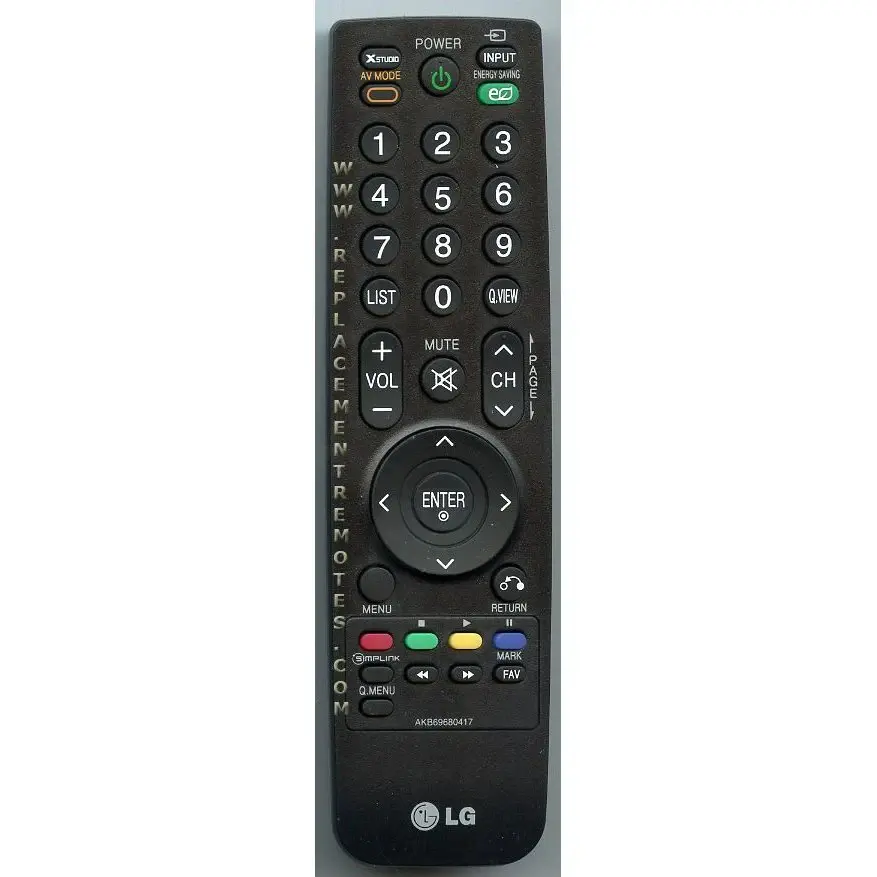 Control remoto para televisor LG AKB69680417 con Garantí Extendida
