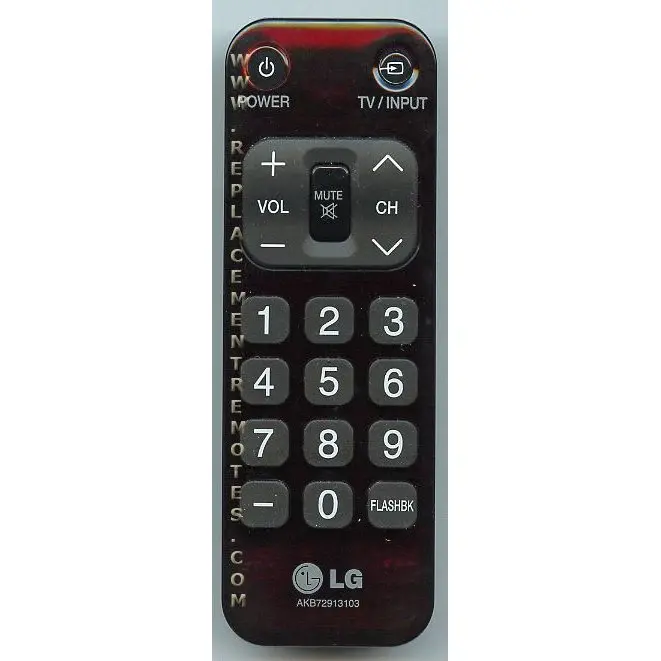 Control remoto para televisor LG AKB72913103 | 2m | Ethernet