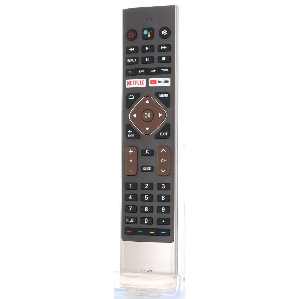 Control remoto para televisor Haier HTRU27A 2022 con Google Android para 4K 120Hz