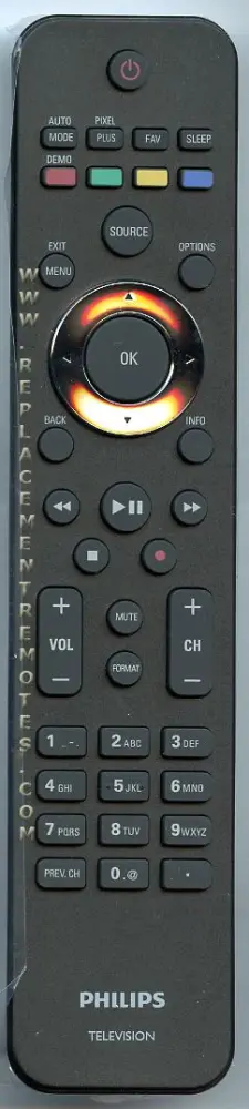 Control remoto para televisor Philips URMT42JHG002 | 2m | Ethernet