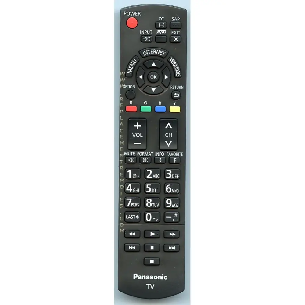 Limpiador de Pantalla LCD Control remoto para televisor Panasonic N2QAYB000704