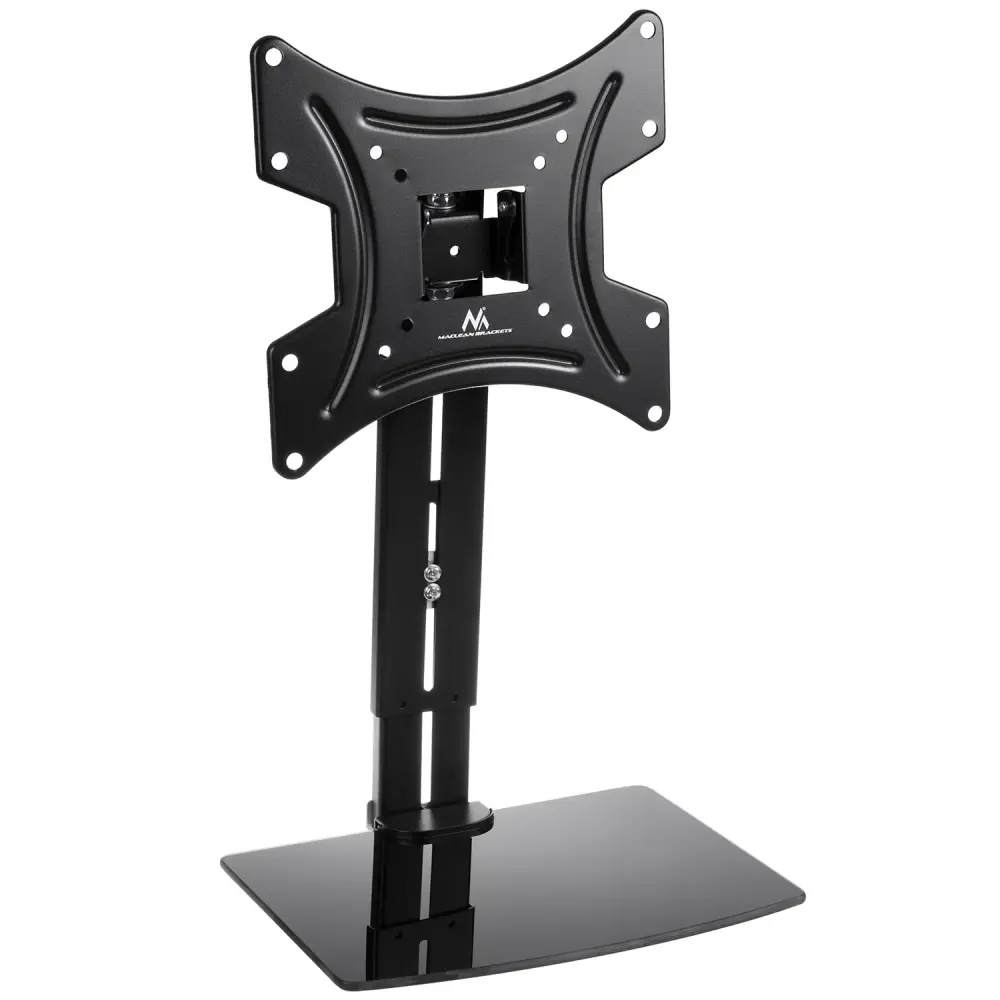 Maclean MC-451 Soporte de Pared para TV con Estante máx. 20kg, máx. VESA 200x200, para TV 15-42" para Paredes de Yeso