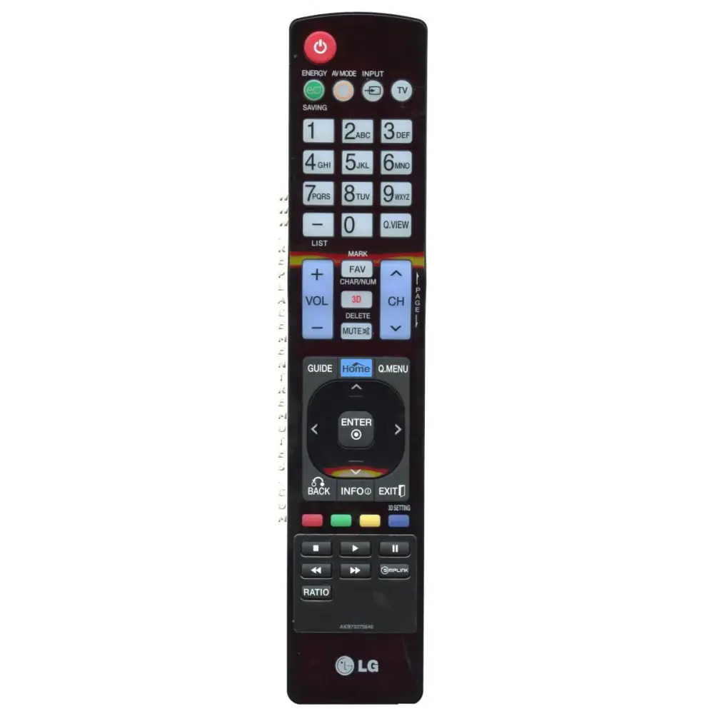 Organizador de Cables Control remoto para televisor LG AKB73275646