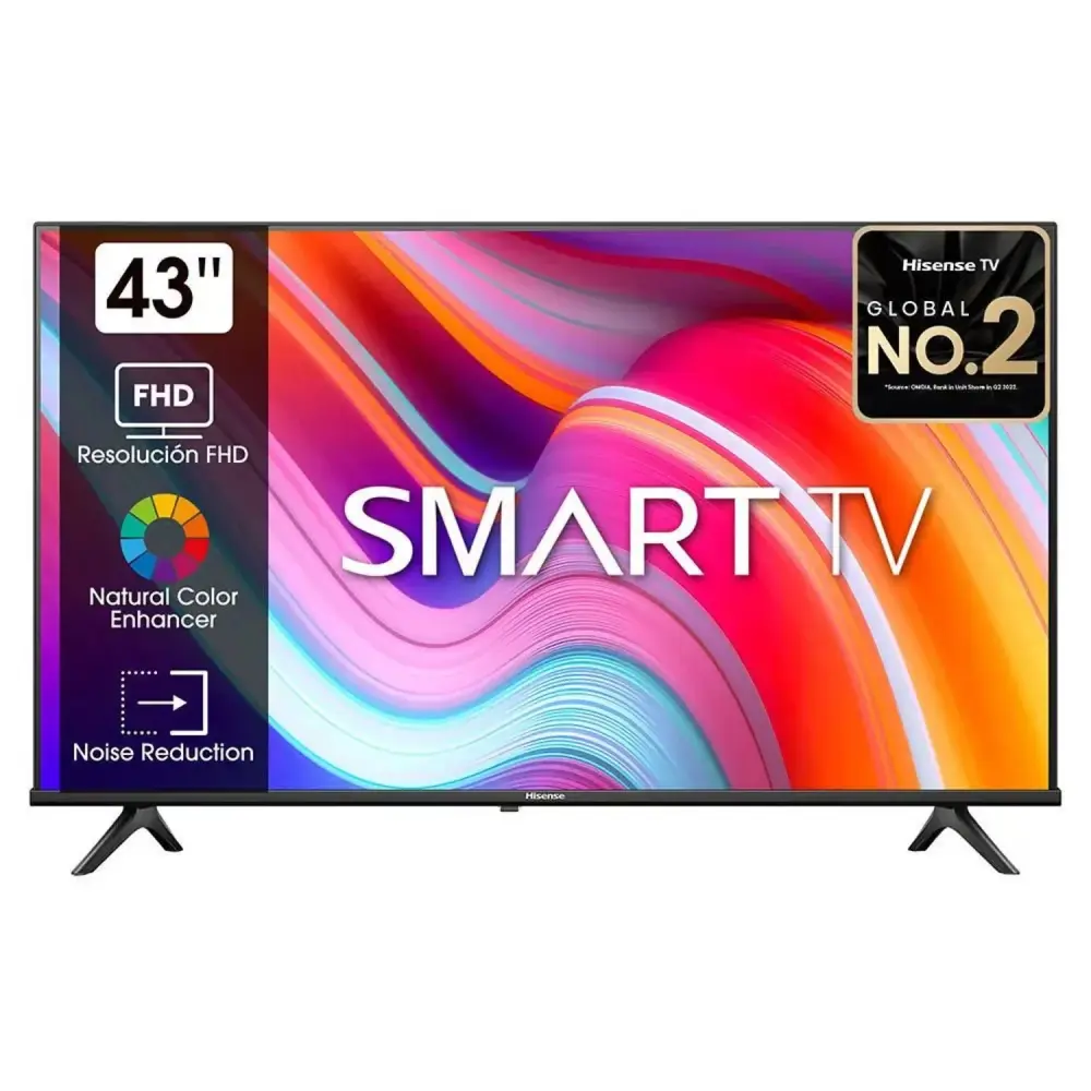 Televisor Hisense 43 Pulg. LED Conectado TV VIDAA Full HD 43A4K