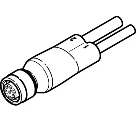 Cable terminado | NEDU-L1R2-V9-M12G8-E-LE5-5R1-LE3-5R2 Festo