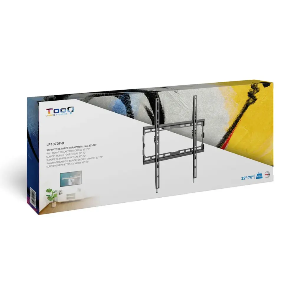 Alta Fidelidad Soporte de TV fijo TooQ LP1070F-B 32''-70'' negro