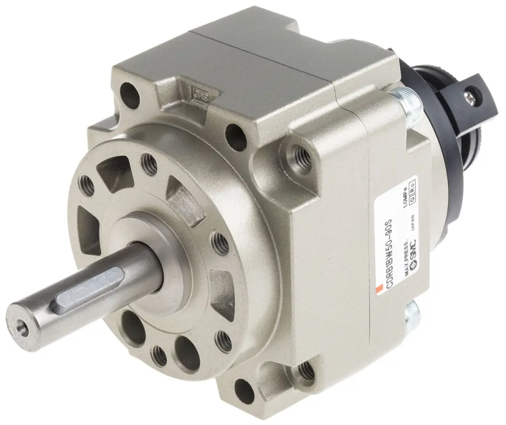 Actuador giratorio neumático SMC, CDRB1BW50-90S, 90°