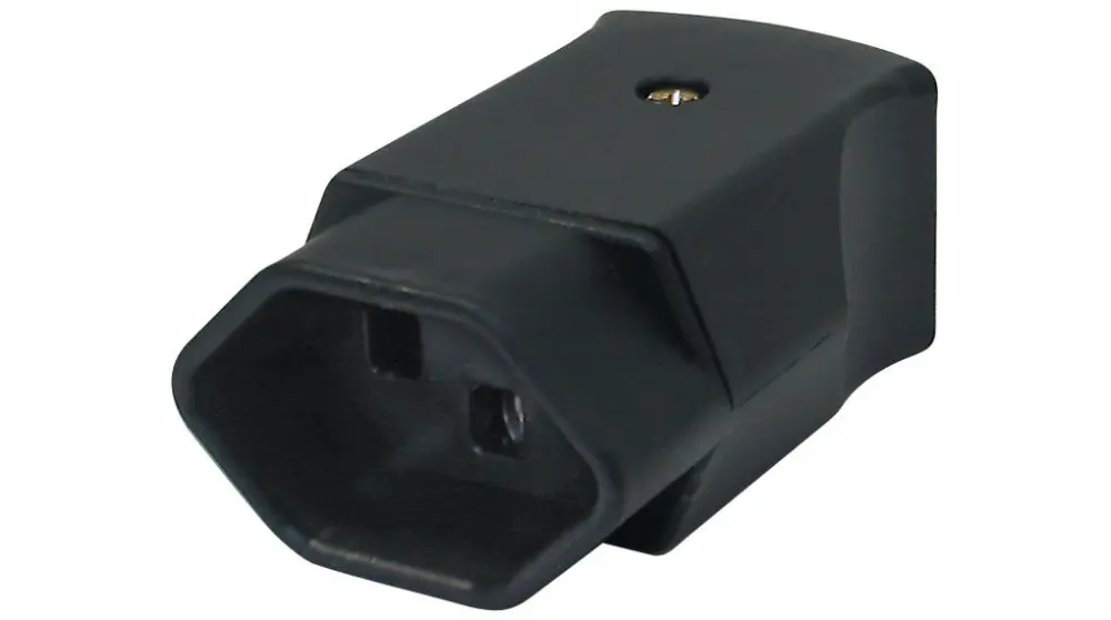 Adaptador de conector macho Steffen 250V, 16A, Tipo J | 683602104