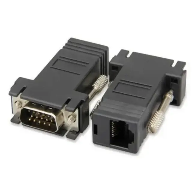 Adaptador VGA RJ45 de esbelto rendimiento NV-VGA/RJ45