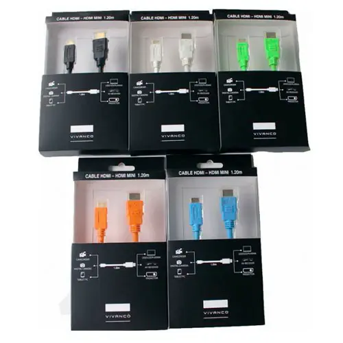 SD-Cable HDMI HDMI pequeño VIVANCO 120CM