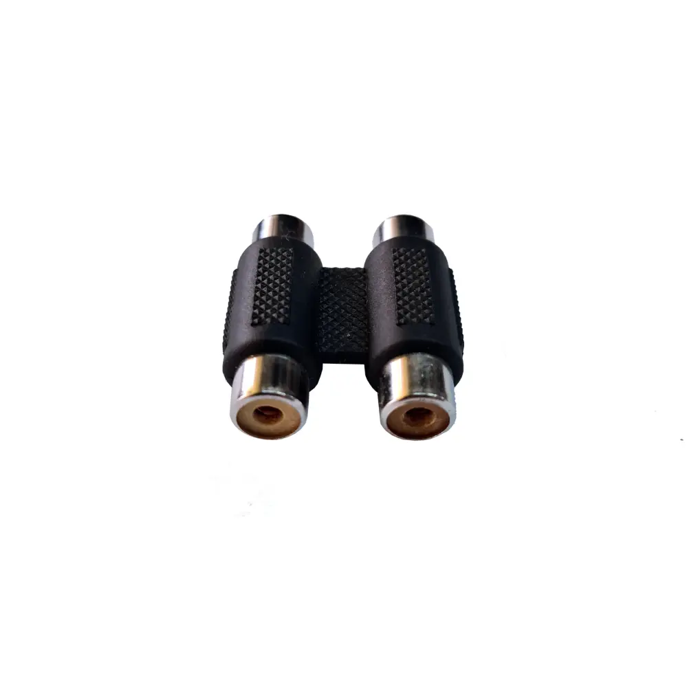 ADAPTADOR UNION DE RCA DOBLE RADOX CM-103