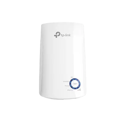 Repetidor TP-Link / Extensor de Cobertura WiFi N, 300 Mbps / 2.4 GHz , con 1 puerto 10/100 Mbps.