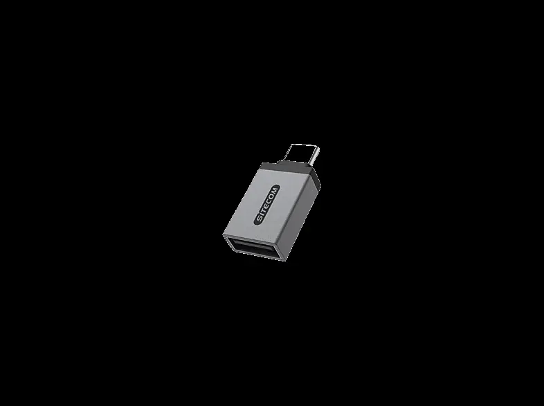 SITECOM Mini-adaptateur USB-C vers USB- Argenté / Noir (AD-1010)