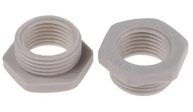 Reductor de rosca para prensaestopas,, Reductor, Gris, Nylon 66, M20 x 1.5mm