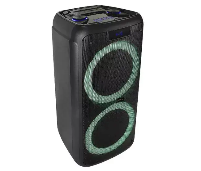 Alta Fidelidad Altavoz portátil Infiniton Party EQ20 180W con luz LED bluetooth negro 66 cm