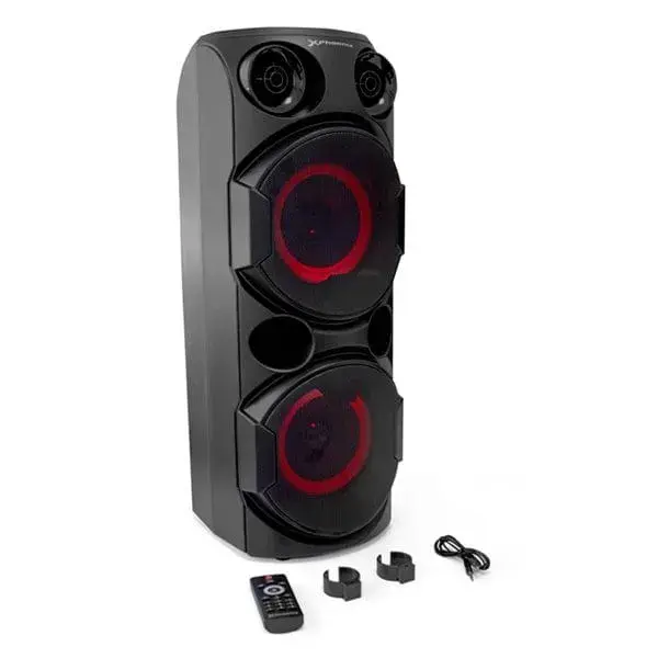 Certificado Hi-Res Audio Altavoz portátil Phoenix Xonor inalámbrico 70W RMS Bluetooth