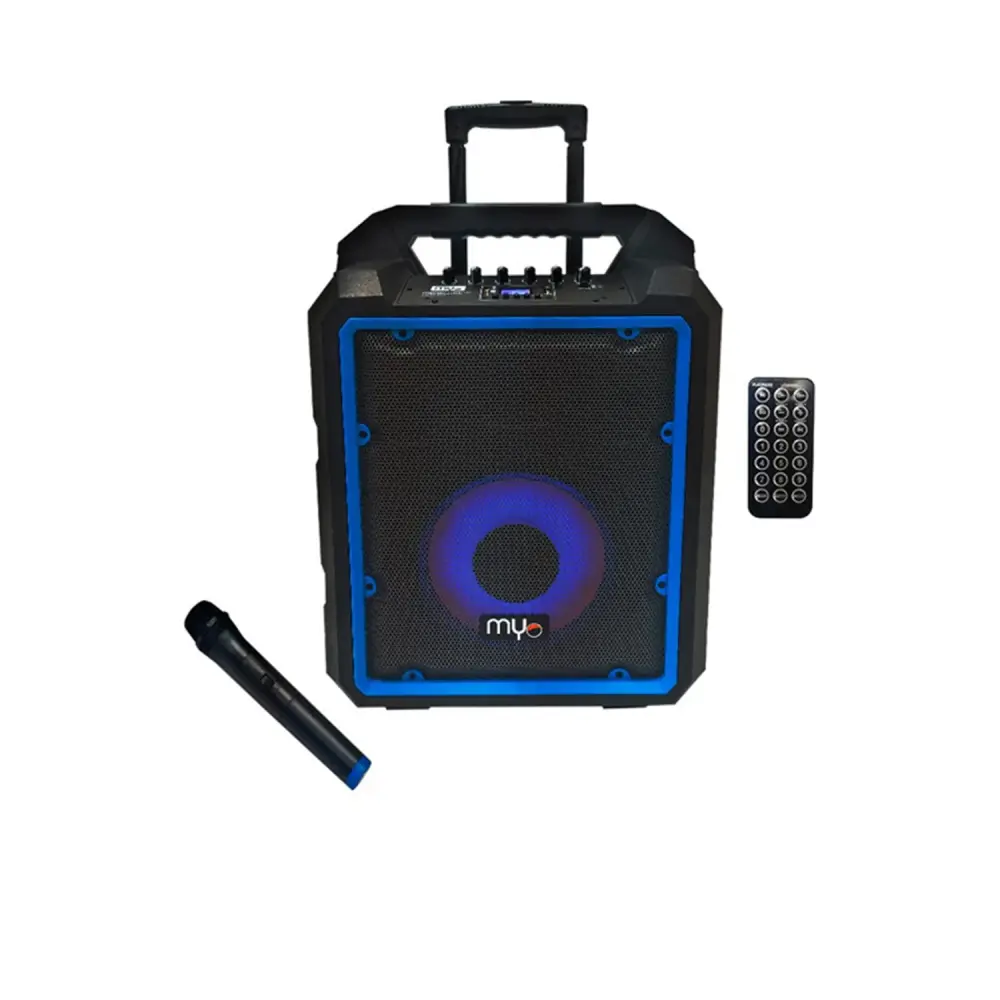 Certificado Hi-Res Audio Parlante MYO / Woofer 10 / 80W / Baterí recargable / Bluetooth.