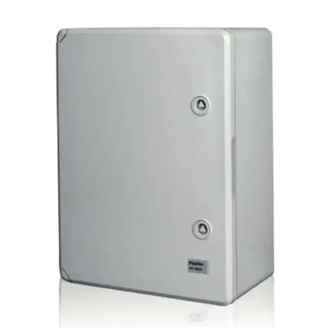 Centralita de plástico con puerta gris 400x500x175mm IP65 PP3003 (p-box 4050-1) con Woofer de 6.5 Pulgadas