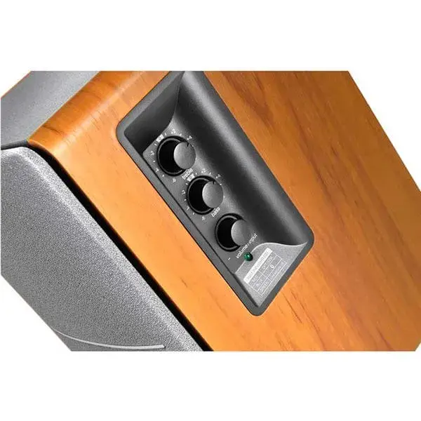 Certificado Hi-Res Altavoces Edifier R1280DB 21W Bluetooth con mando madera