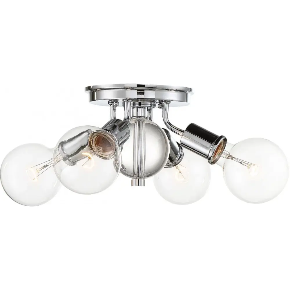 Lampara de techo empotrado bounce 4 luces satco con Woofer de 6.5 Pulgadas