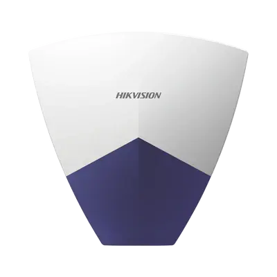 Altavoz de Estanterí Sirena Inalámbrica Hikvision AXHUB con Estrobo para Exterior / 110 DB.