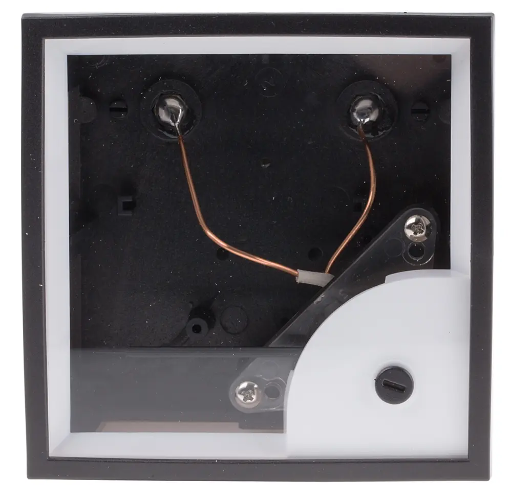 Amperímetro analógico de panel AC , valor máx. 5A, ±1,5%, dim. 92mm x 92mm