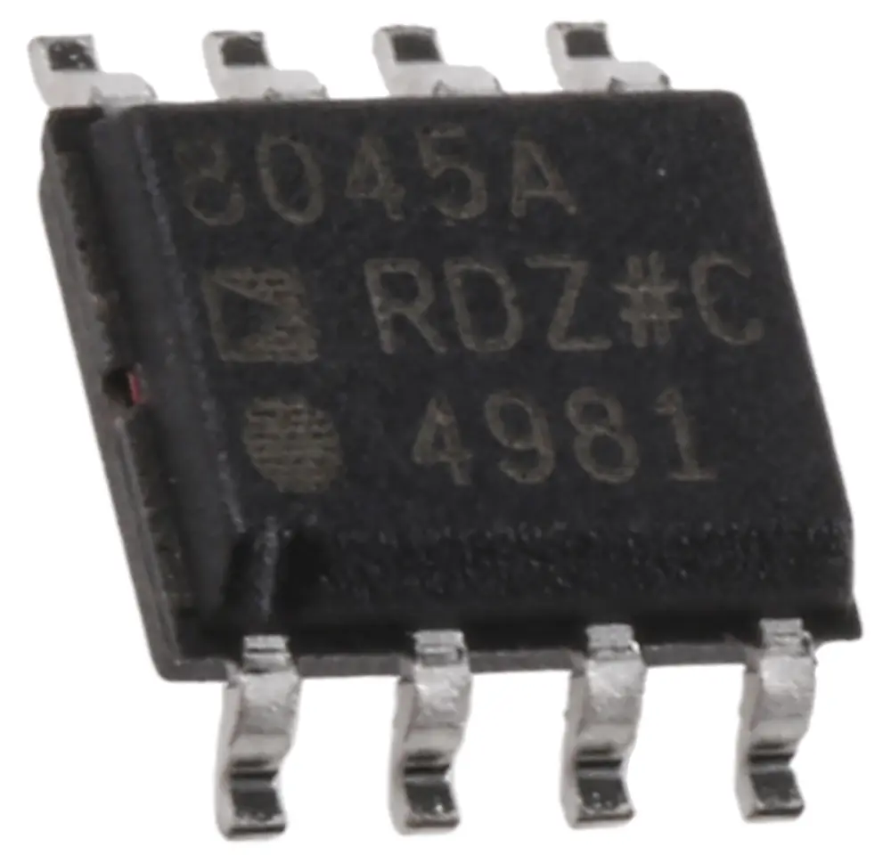 Amplificador operacional AD8045ARDZ Ruido bajo, 5 V SOIC, 8 pines Analog Devices