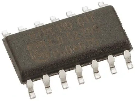 Amplificador operacional LMV324BG-13, 2,7 → 5,5 V 1MHZ SOIC, 14 pines 50 kHz, Salida Raíl Raíl DiodesZetex