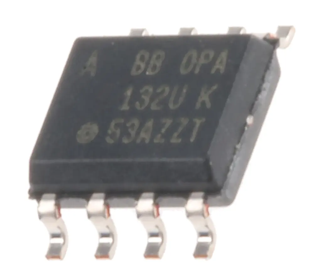 Amplificador operacional OPA132UA Precisión 8MHZ SOIC, 8 pines Texas Instruments
