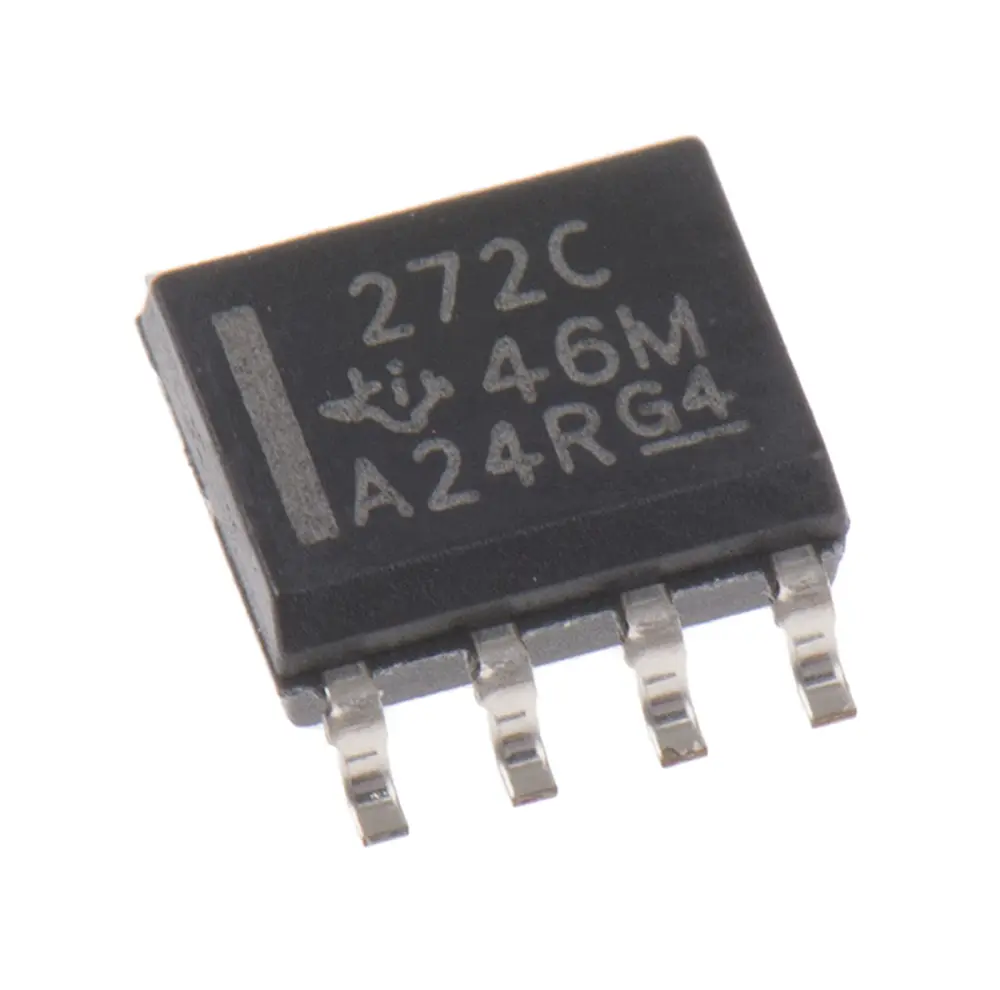 Amplificador operacional TLC272CD, 5 → 15 V 1.7MHZ SOIC, 8 pines Texas Instruments